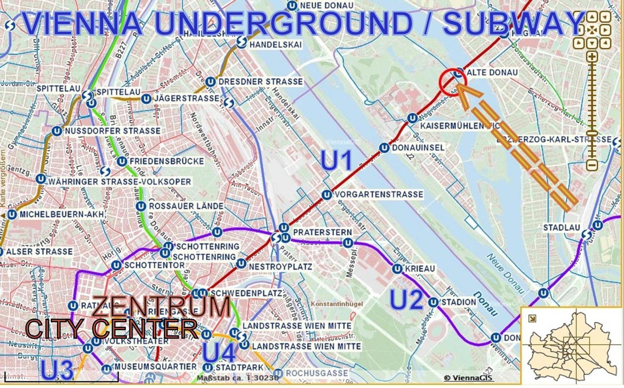 Yuki'S Place - Un-Vic, Danube Beach And Subway Near To Downtown Vienna Exterior photo